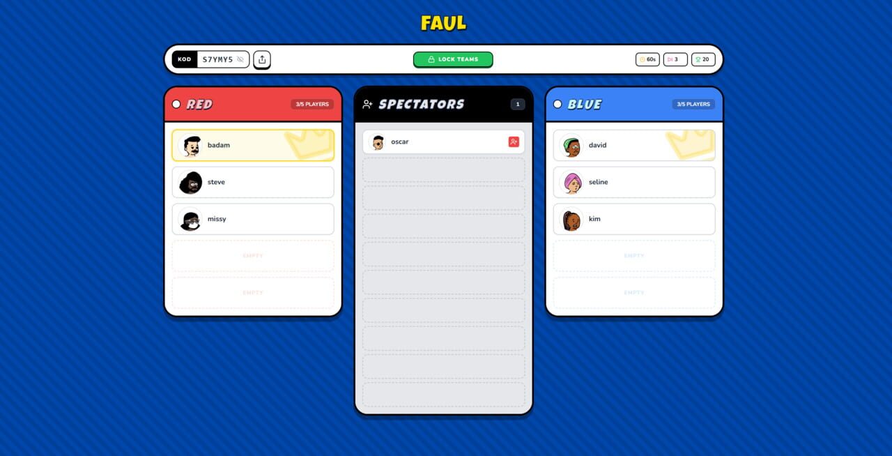 Faul! screenshot