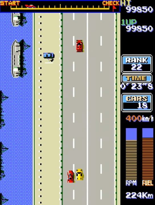 Road Fighter screenshot