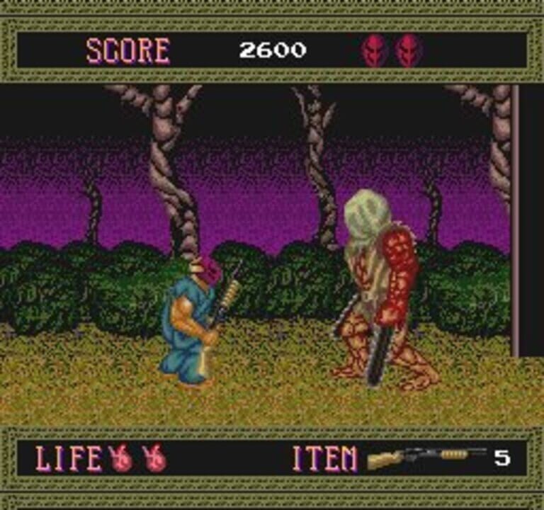 Splatterhouse screenshot