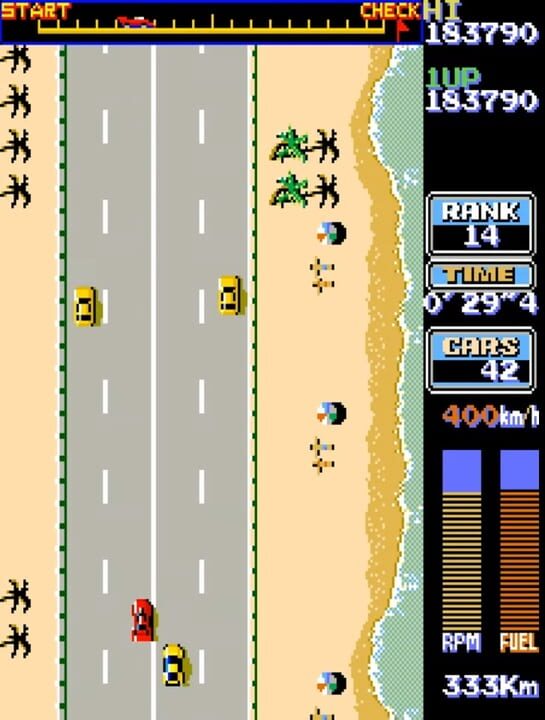 Road Fighter screenshot