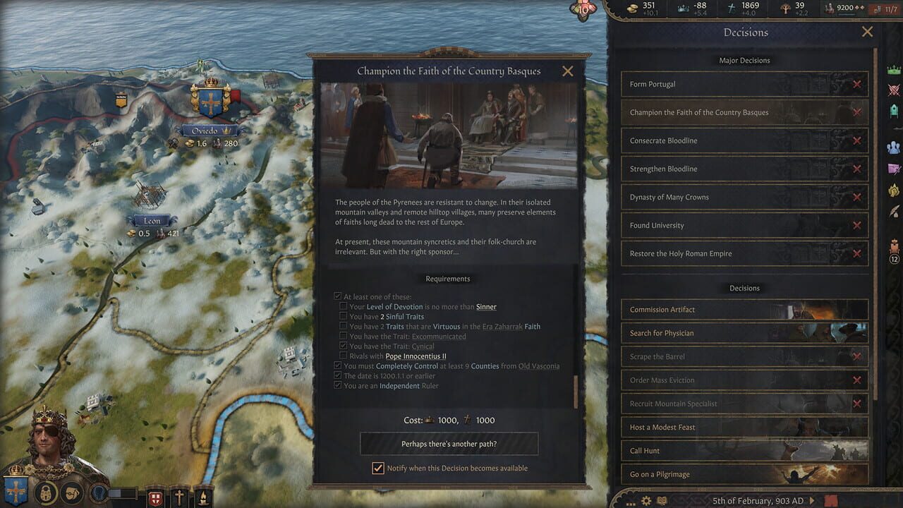 Crusader Kings III: Fate of Iberia screenshot