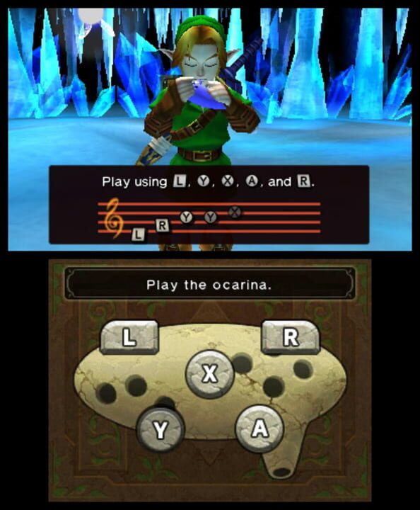 The Legend of Zelda: Ocarina of Time 3D screenshot