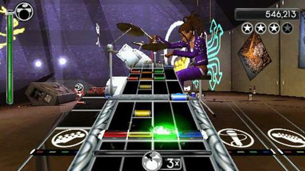 Rock Band Unplugged screenshot