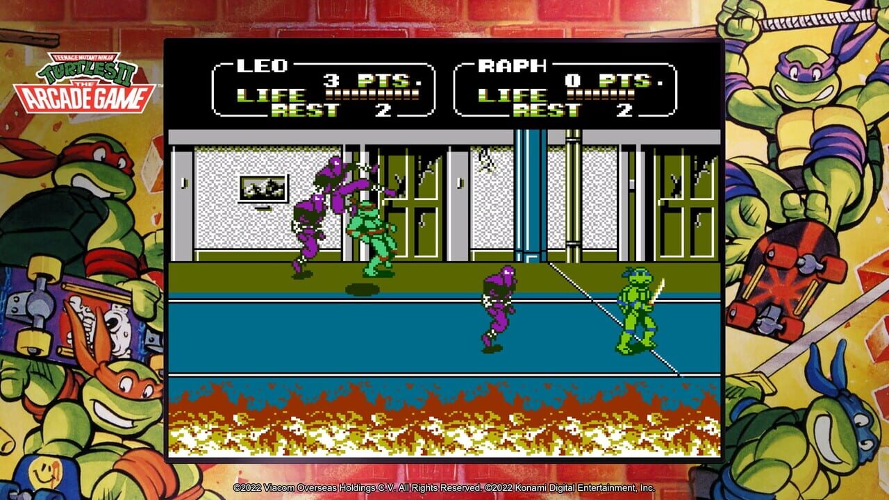 Teenage Mutant Ninja Turtles: The Cowabunga Collection screenshot