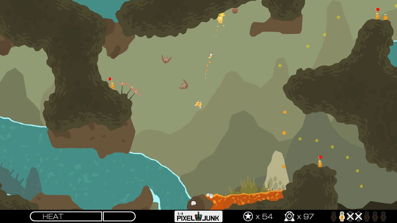 PixelJunk Shooter screenshot
