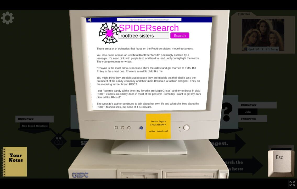 The Roottrees Are Dead screenshot