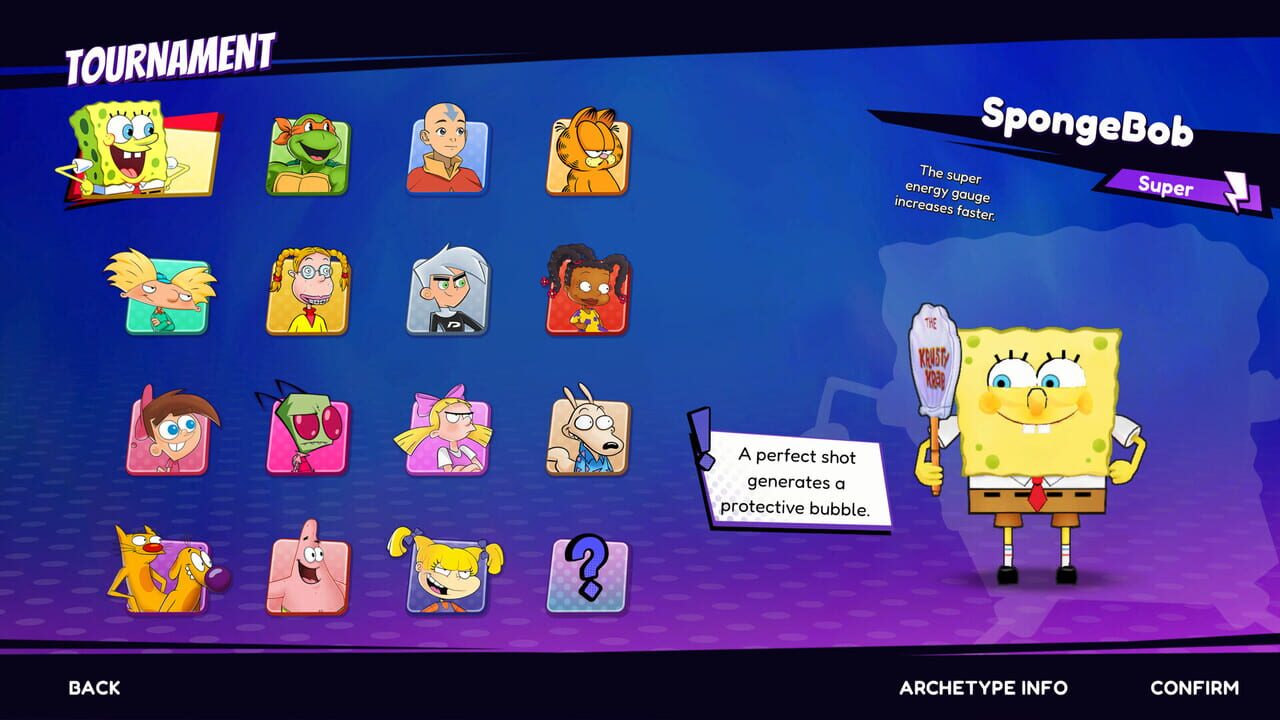 Nickelodeon Extreme Tennis: Next! screenshot