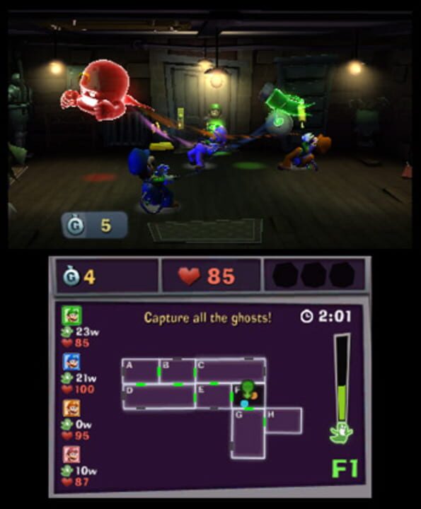 Luigi's Mansion: Dark Moon screenshot