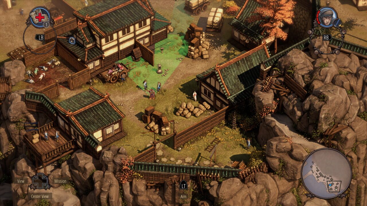 Shadow Tactics: Blades of the Shogun screenshot