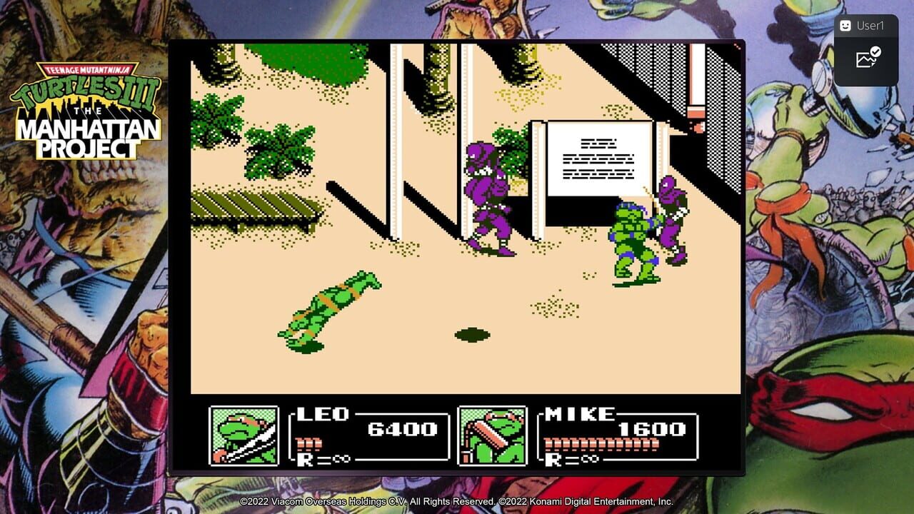 Teenage Mutant Ninja Turtles: The Cowabunga Collection screenshot